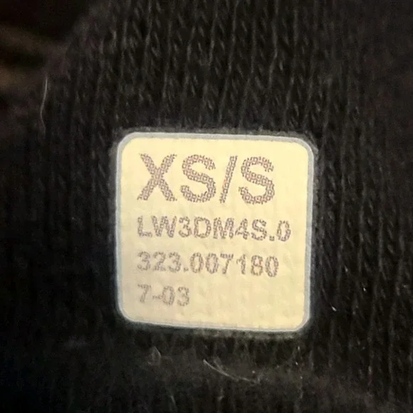 Lululemon‎ Scuba Crop Hoodie Women Size XS/S Half Zip Long Sleeve Black - Picture 5 of 5